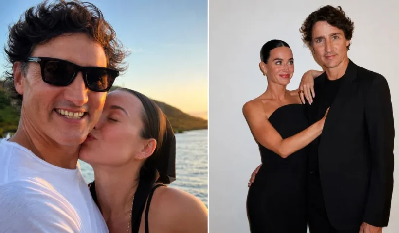 Katy Perry and Justin Trudeau
