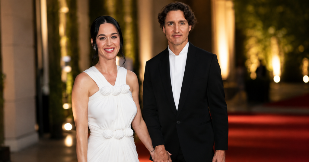 Katy Perry and Justin Trudeau