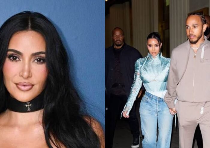 Lewis Hamilton and Kim K