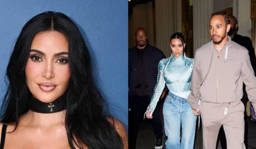 Lewis Hamilton and Kim K