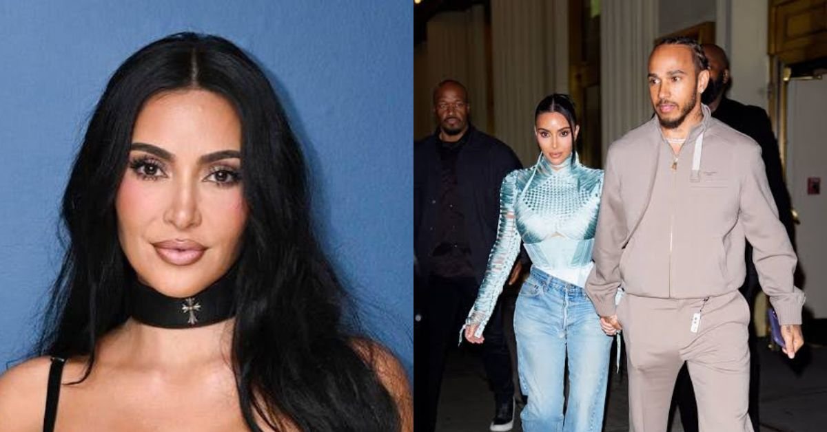 Lewis Hamilton and Kim K
